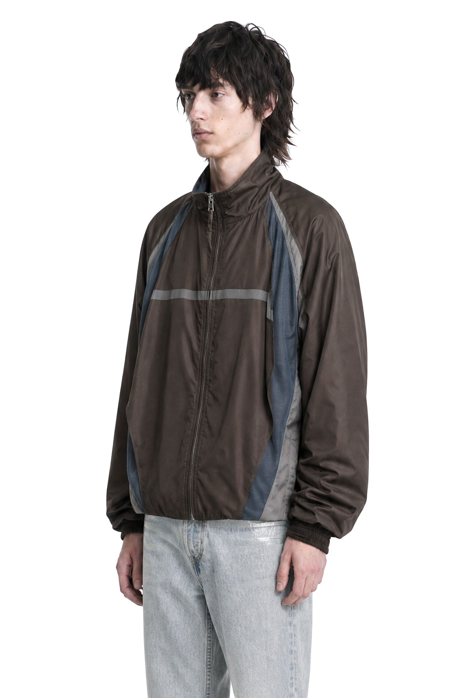 MAISON MARGIELA Contrast Panel Track Jacket man