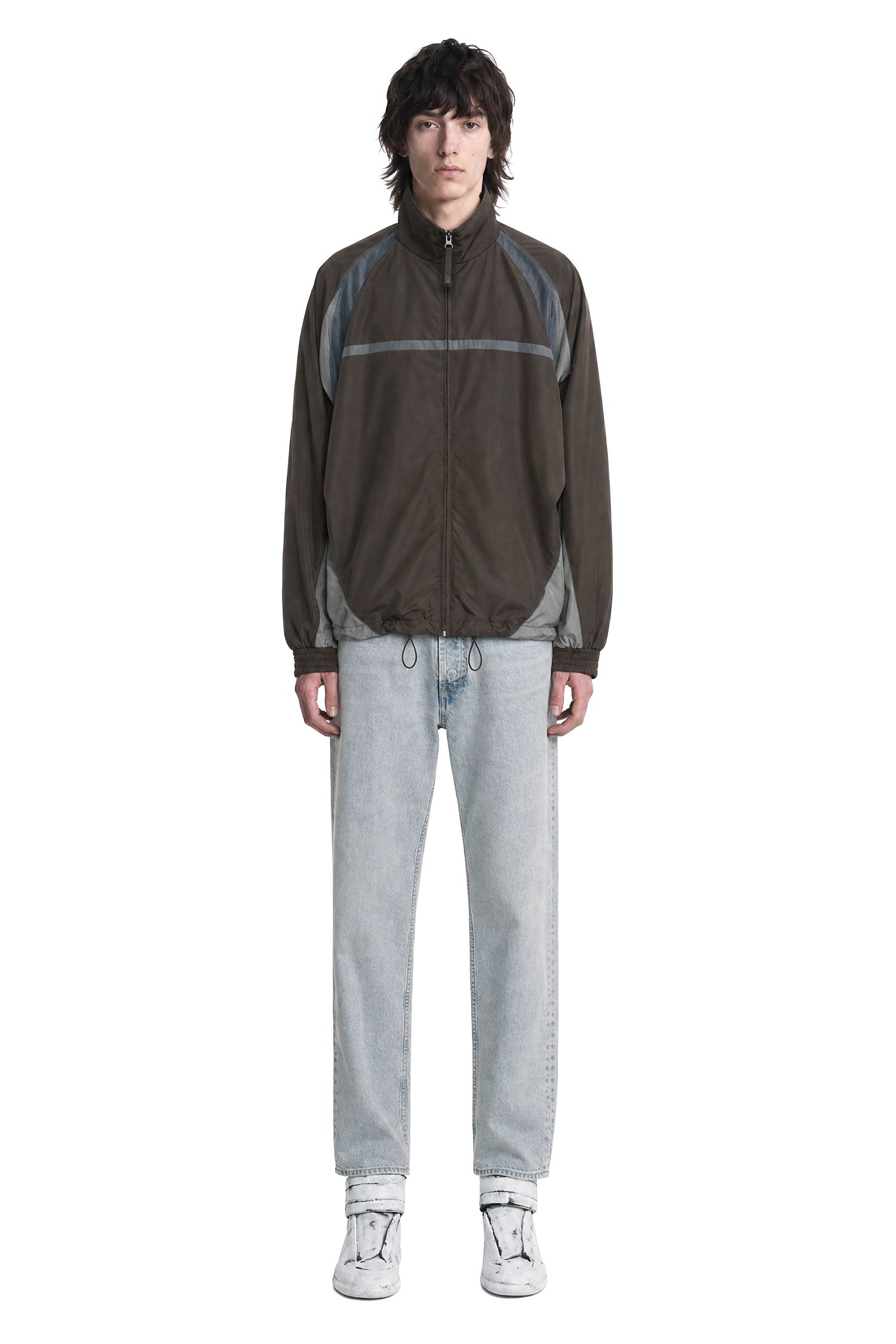MAISON MARGIELA Contrast Panel Track Jacket man