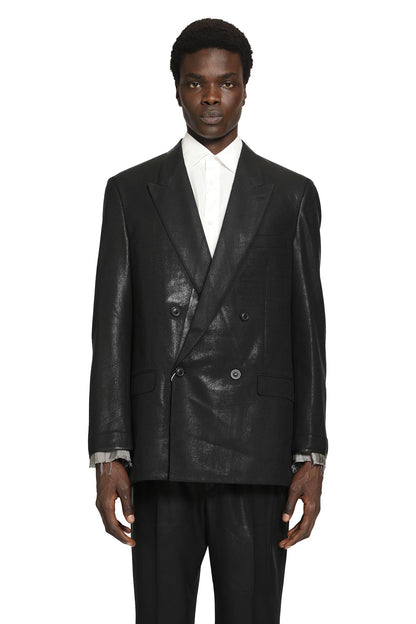 Foiled Wool Blazer