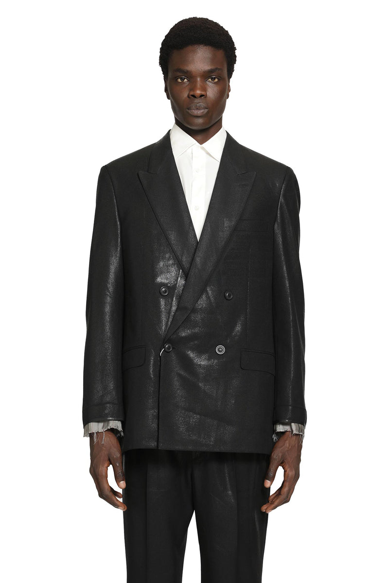 MAISON MARGIELA Foiled Wool Blazer man