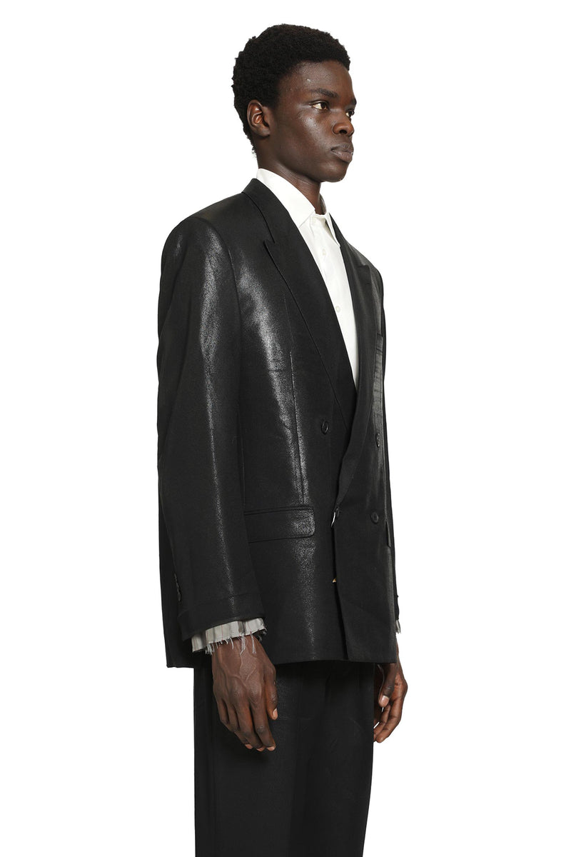 MAISON MARGIELA Foiled Wool Blazer man