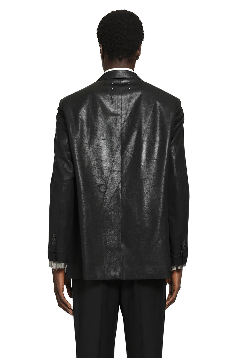 MAISON MARGIELA Foiled Wool Blazer man