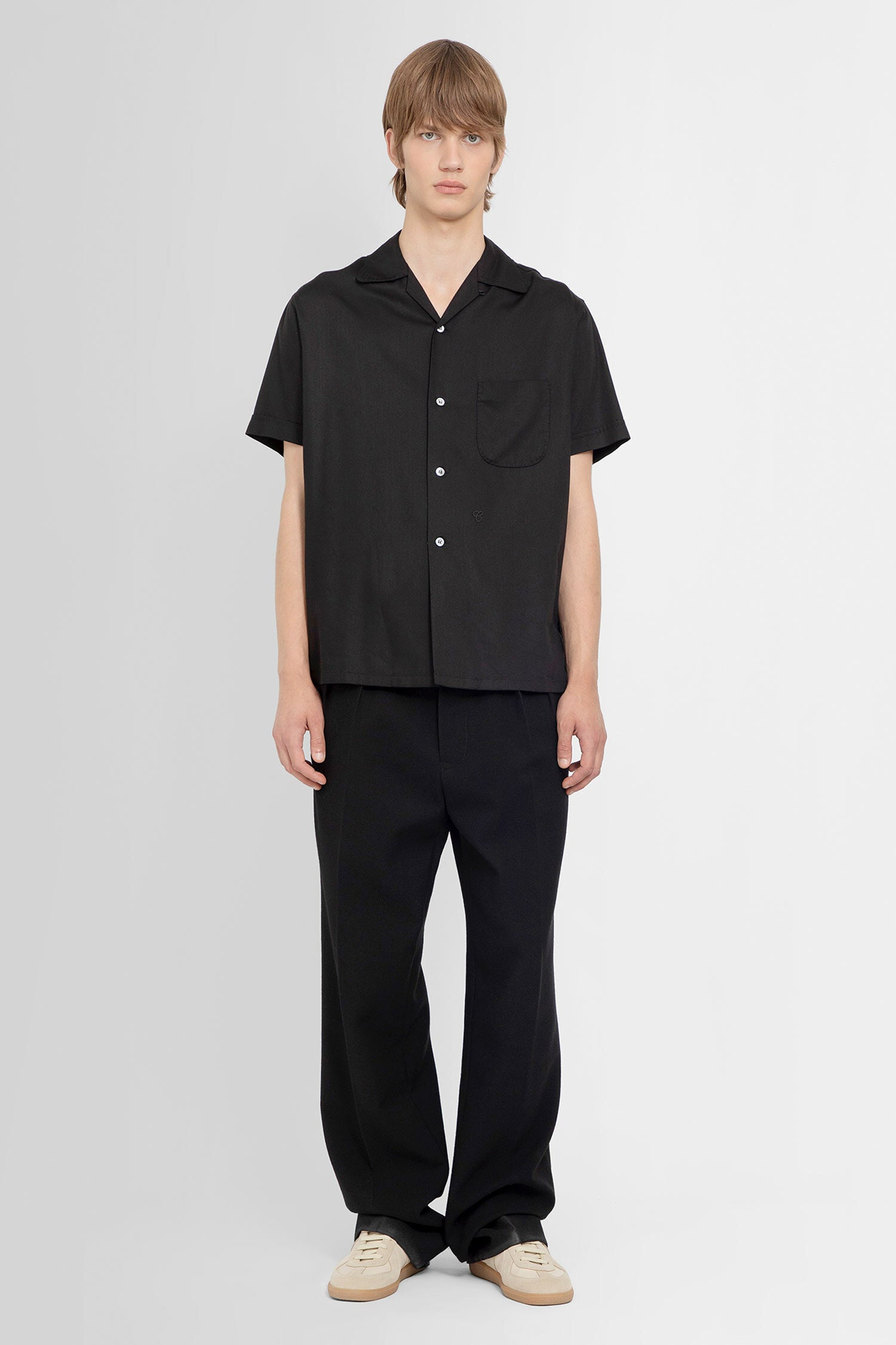 MAISON MARGIELA MAN BLACK SHIRTS