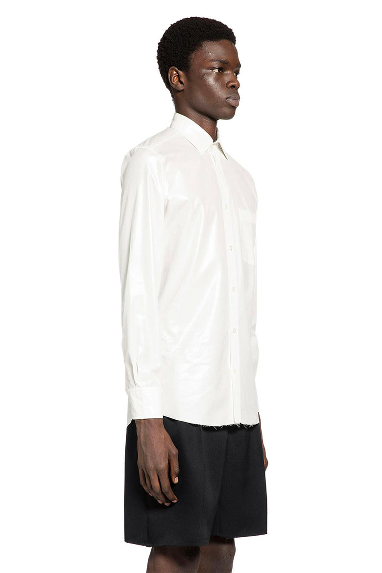 Foiled Cotton Poplin Shirt