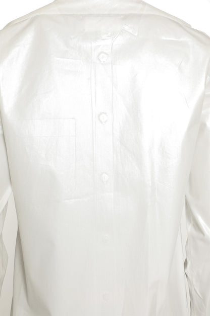 Foiled Cotton Poplin Shirt