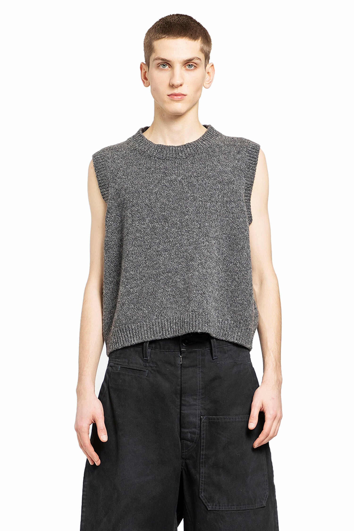 MAISON MARGIELA MAN GREY VESTS