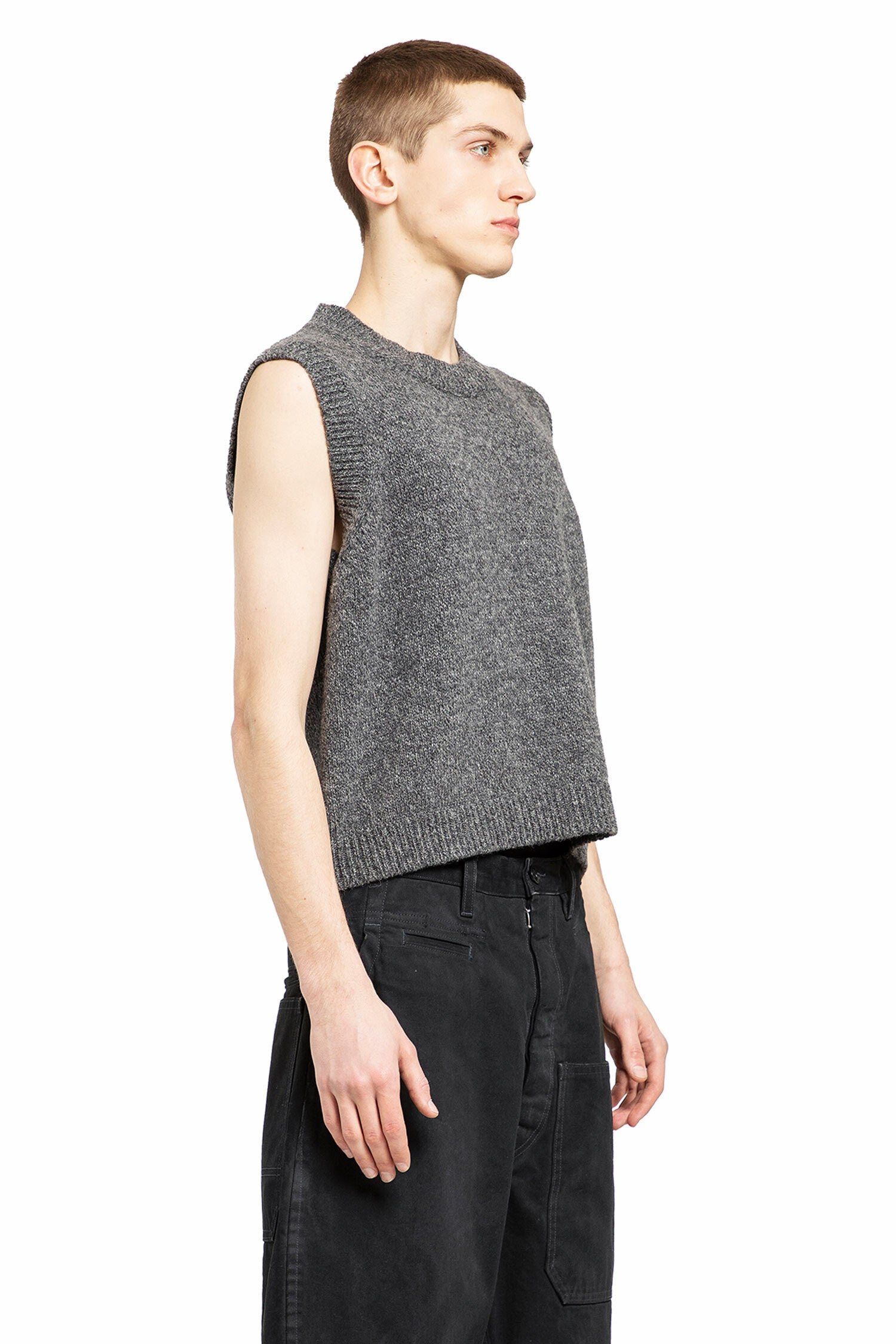 MAISON MARGIELA MAN GREY VESTS