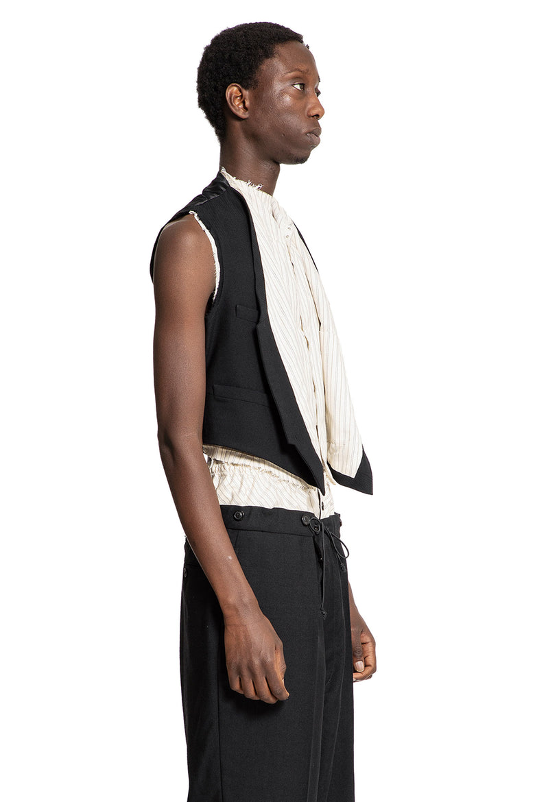 MAISON MARGIELA MAN BLACK&WHITE VESTS