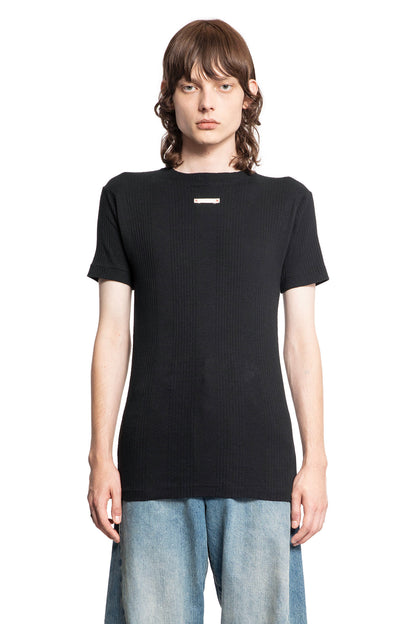 Antonioli MAISON MARGIELA MAN BLACK T-SHIRTS & TANK TOPS