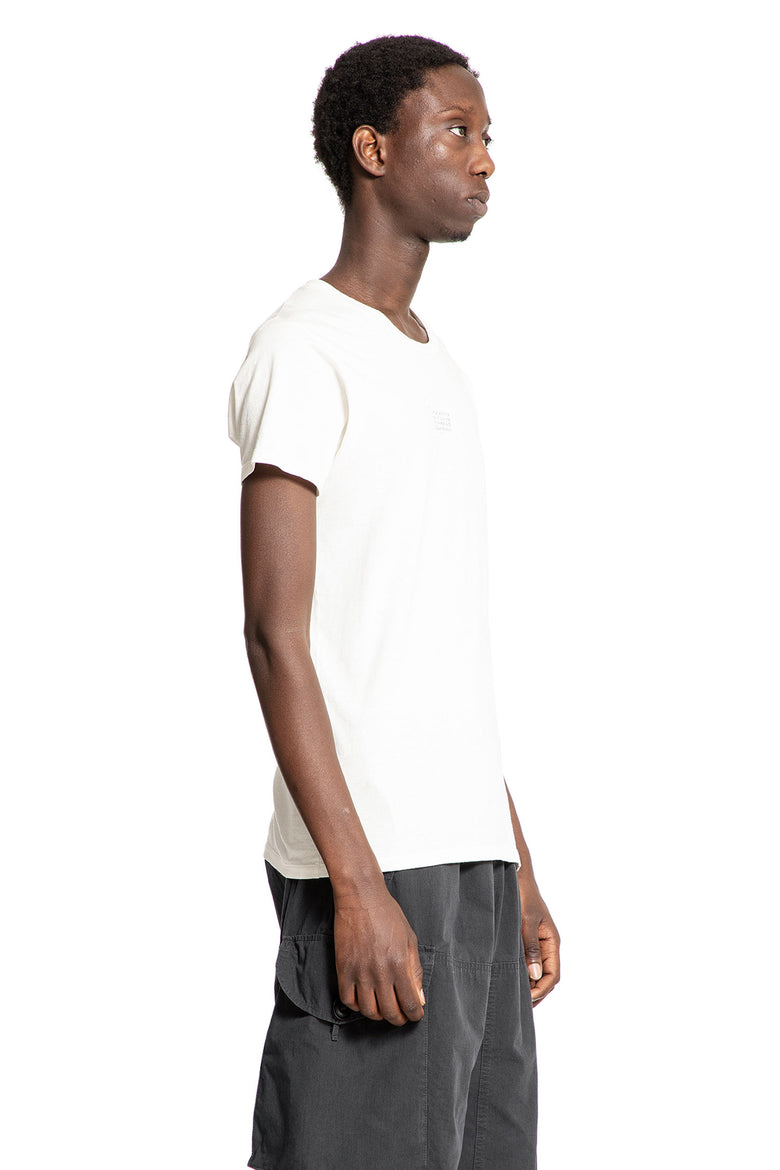 MAISON MARGIELA MAN OFF-WHITE T-SHIRTS & TANK TOPS