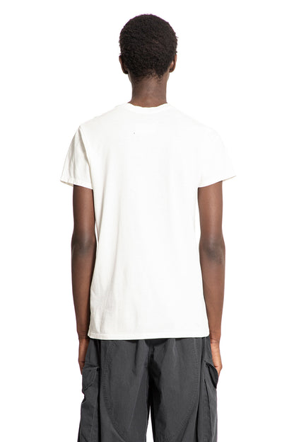 MAISON MARGIELA MAN OFF-WHITE T-SHIRTS & TANK TOPS