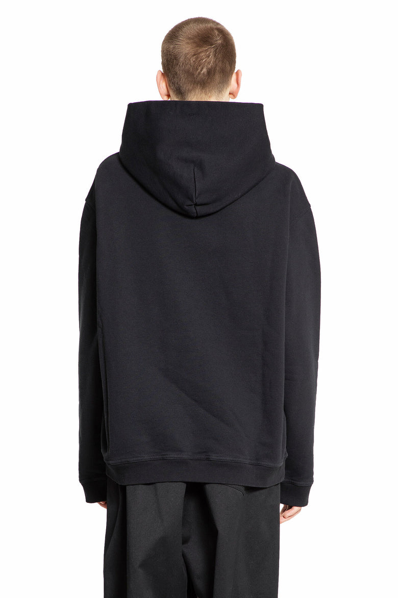 MAISON MARGIELA MAN BLACK SWEATSHIRTS