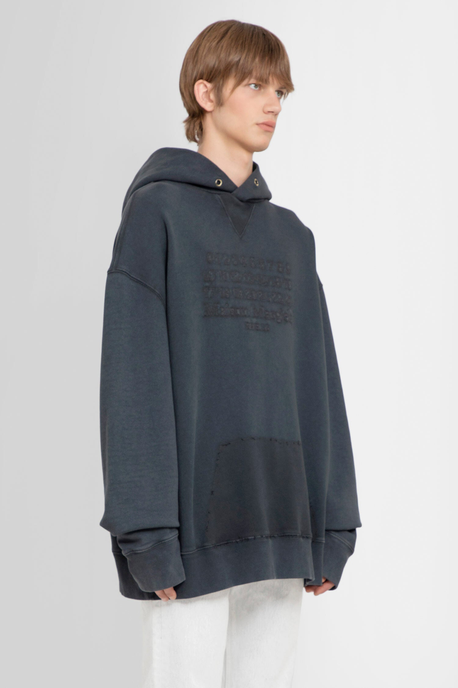 Maison Margiela Man Blue Sweatshirts