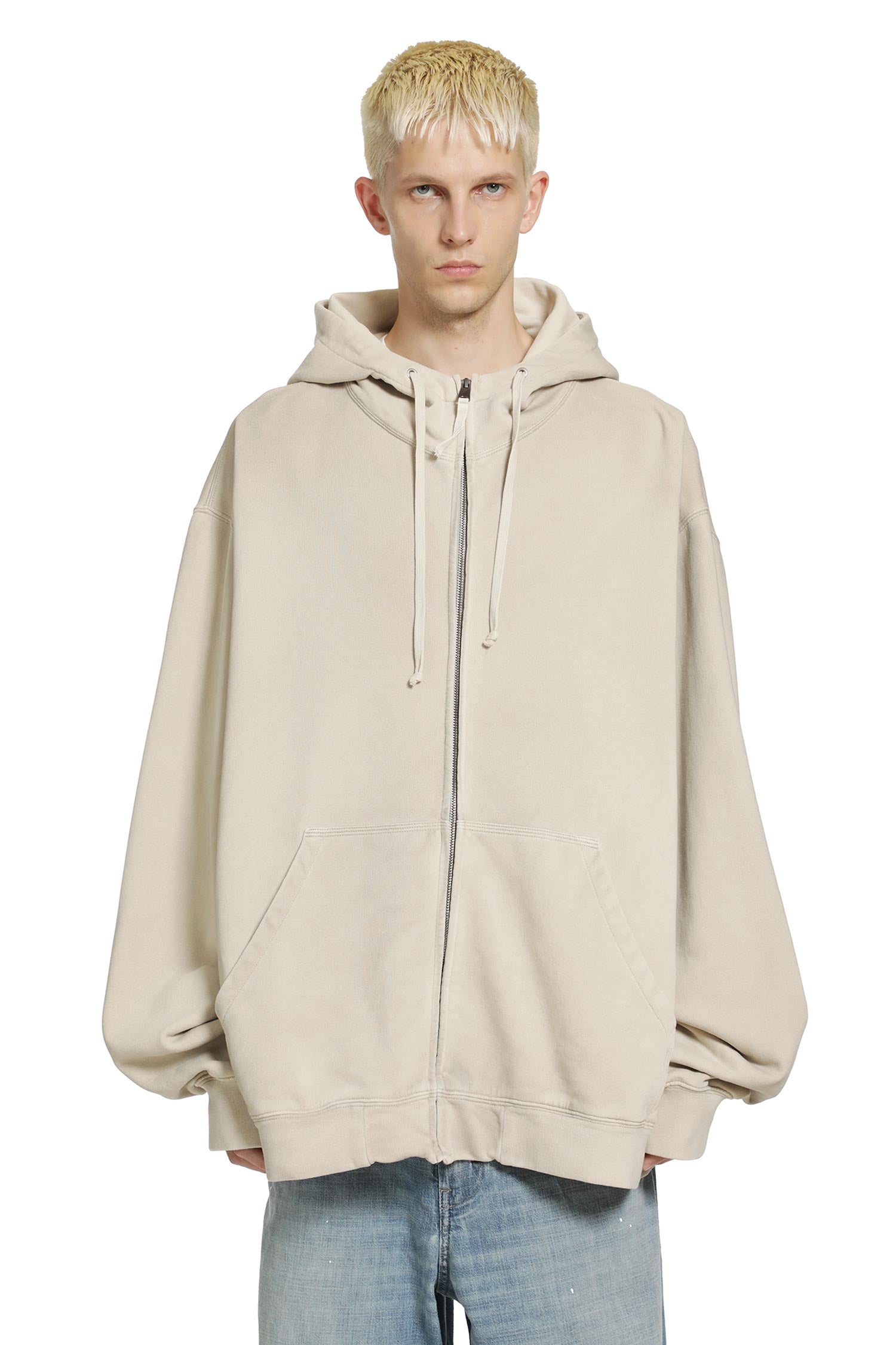 Numeric Logo Zip-Up Hoodie