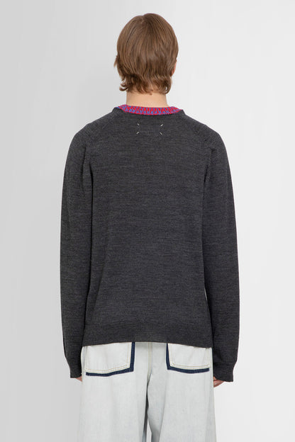 MAISON MARGIELA MAN GREY KNITWEAR