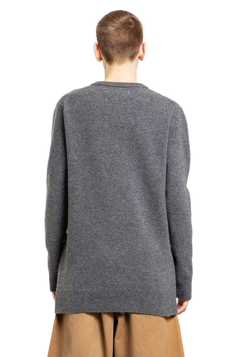 MAISON MARGIELA MAN GREY KNITWEAR