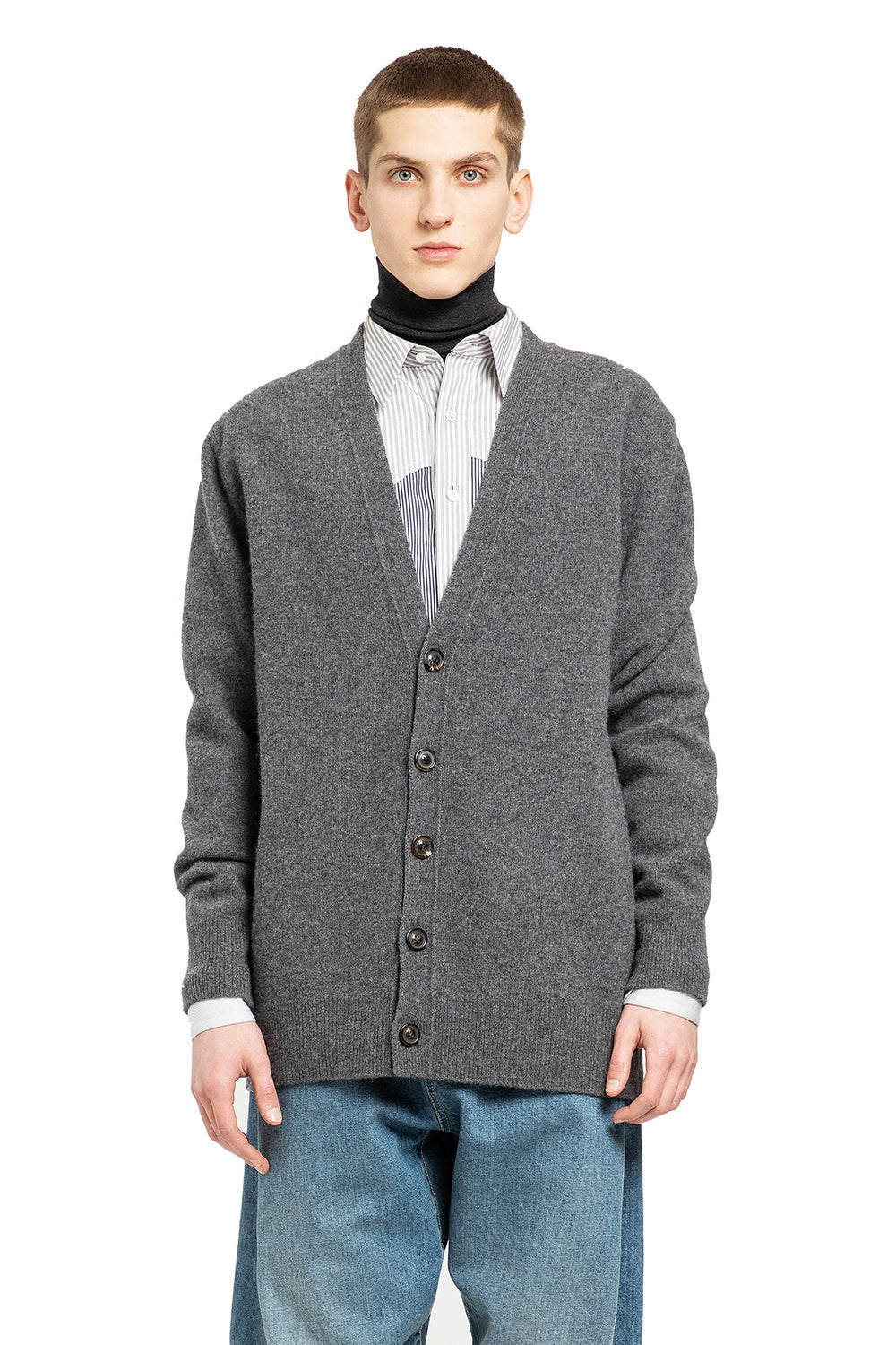 MAISON MARGIELA MAN GREY KNITWEAR