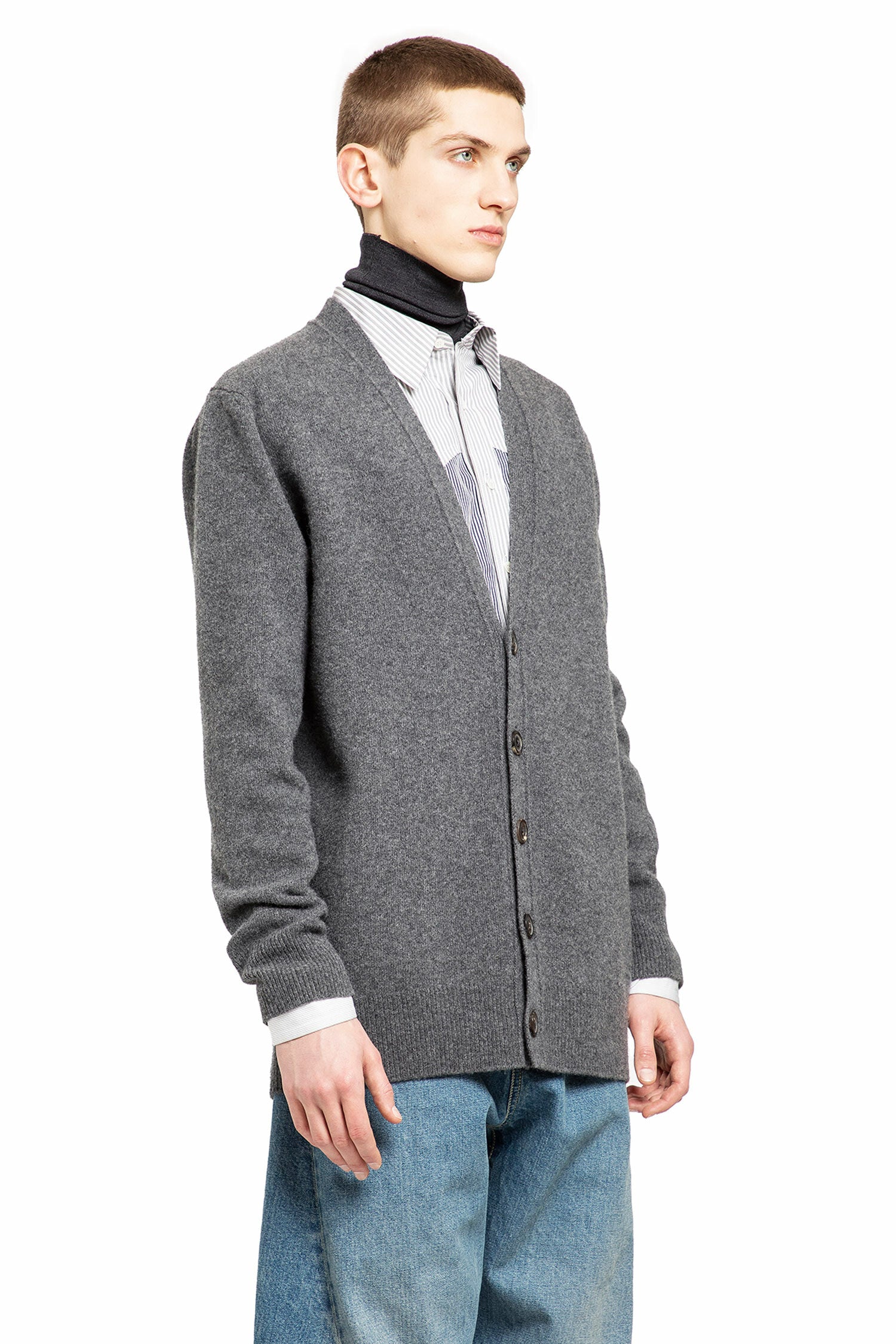 MAISON MARGIELA MAN GREY KNITWEAR