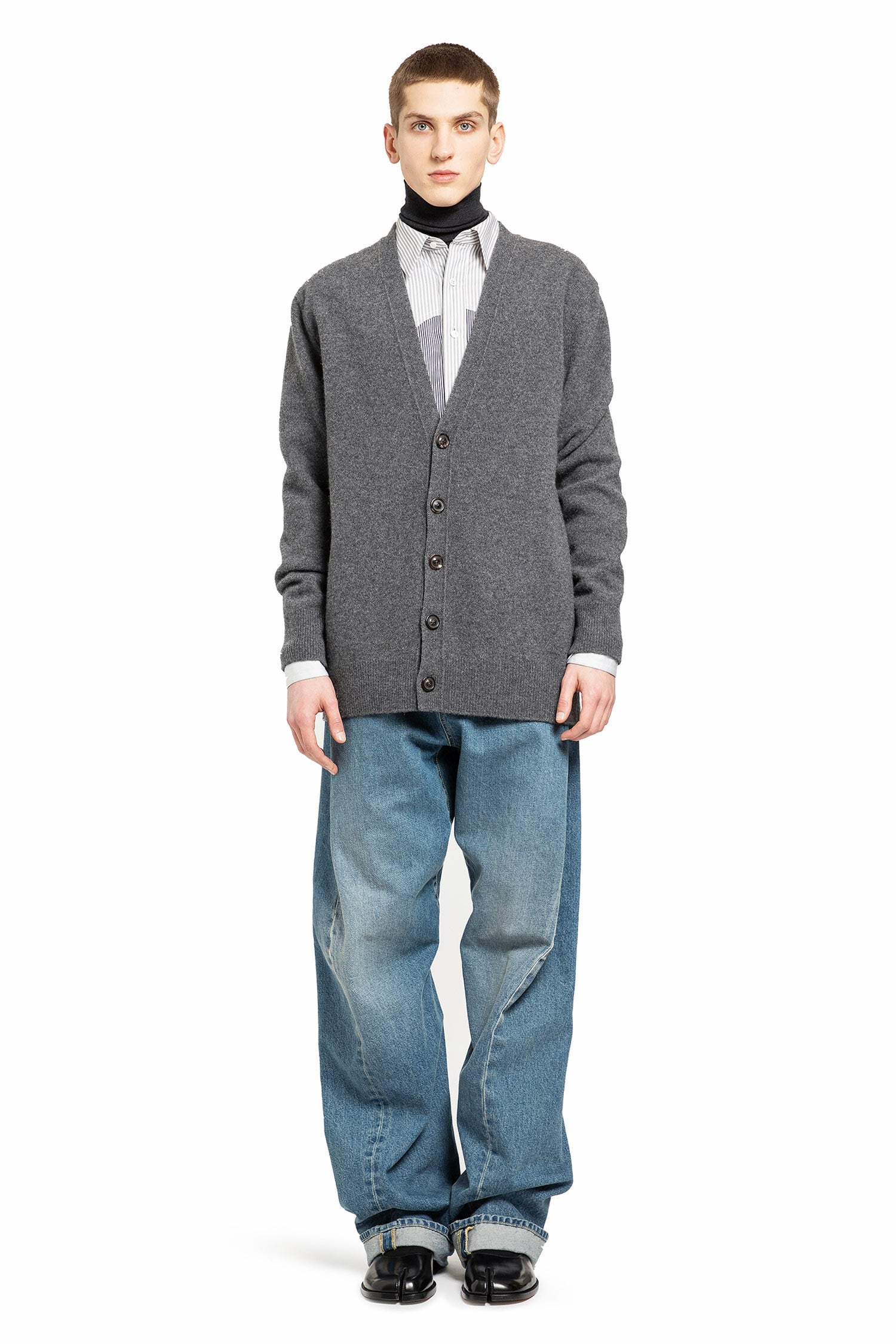 MAISON MARGIELA MAN GREY KNITWEAR