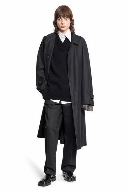 MAISON MARGIELA MAN BLACK TROUSERS