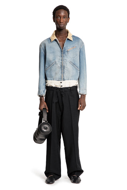 MAISON MARGIELA MAN BLACK&WHITE TROUSERS