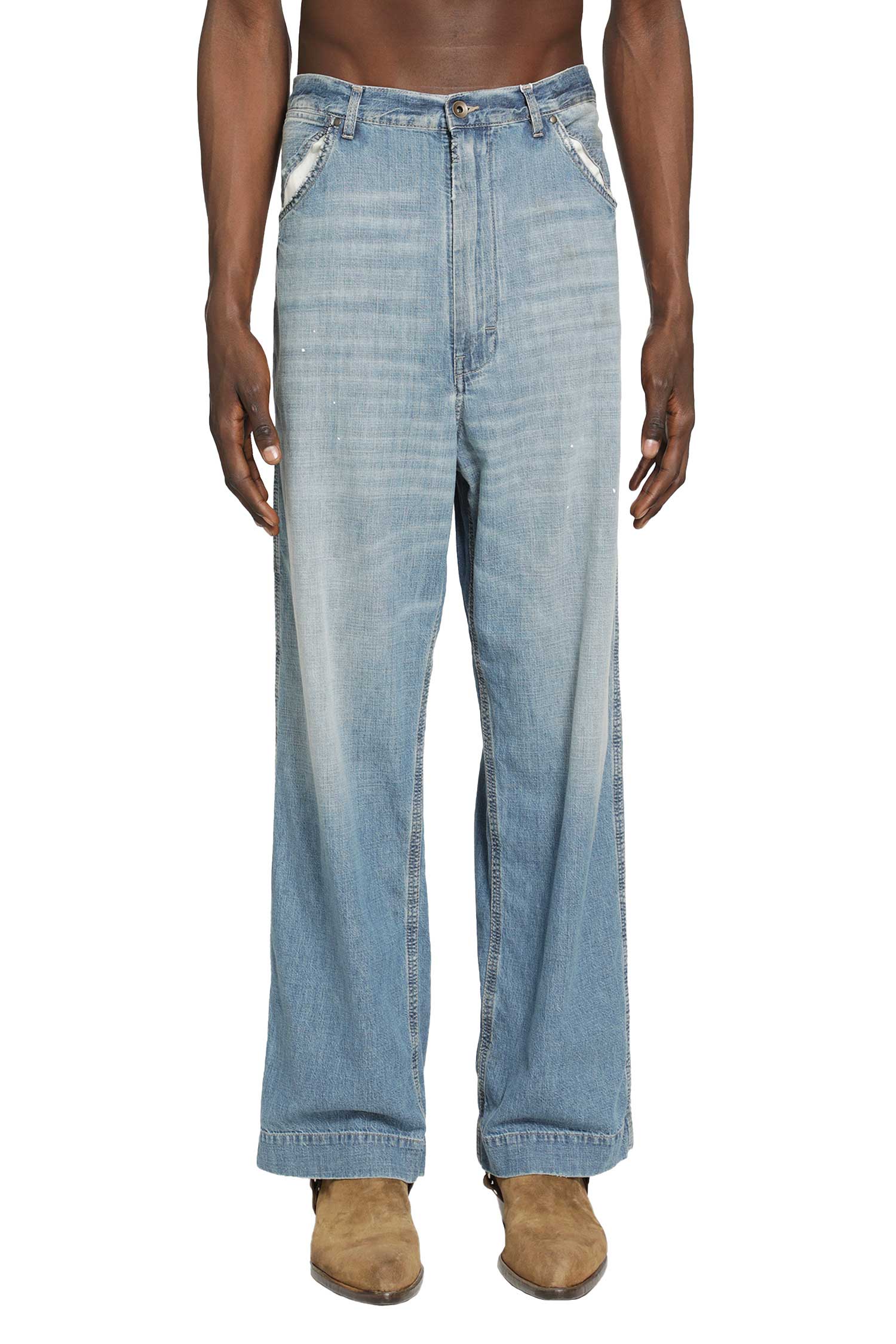 MAISON MARGIELA Wide Leg Jeans man