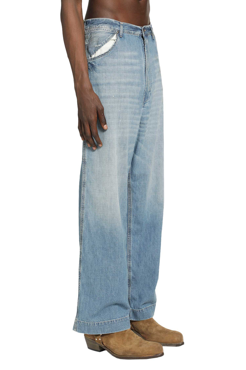 MAISON MARGIELA Wide Leg Jeans man