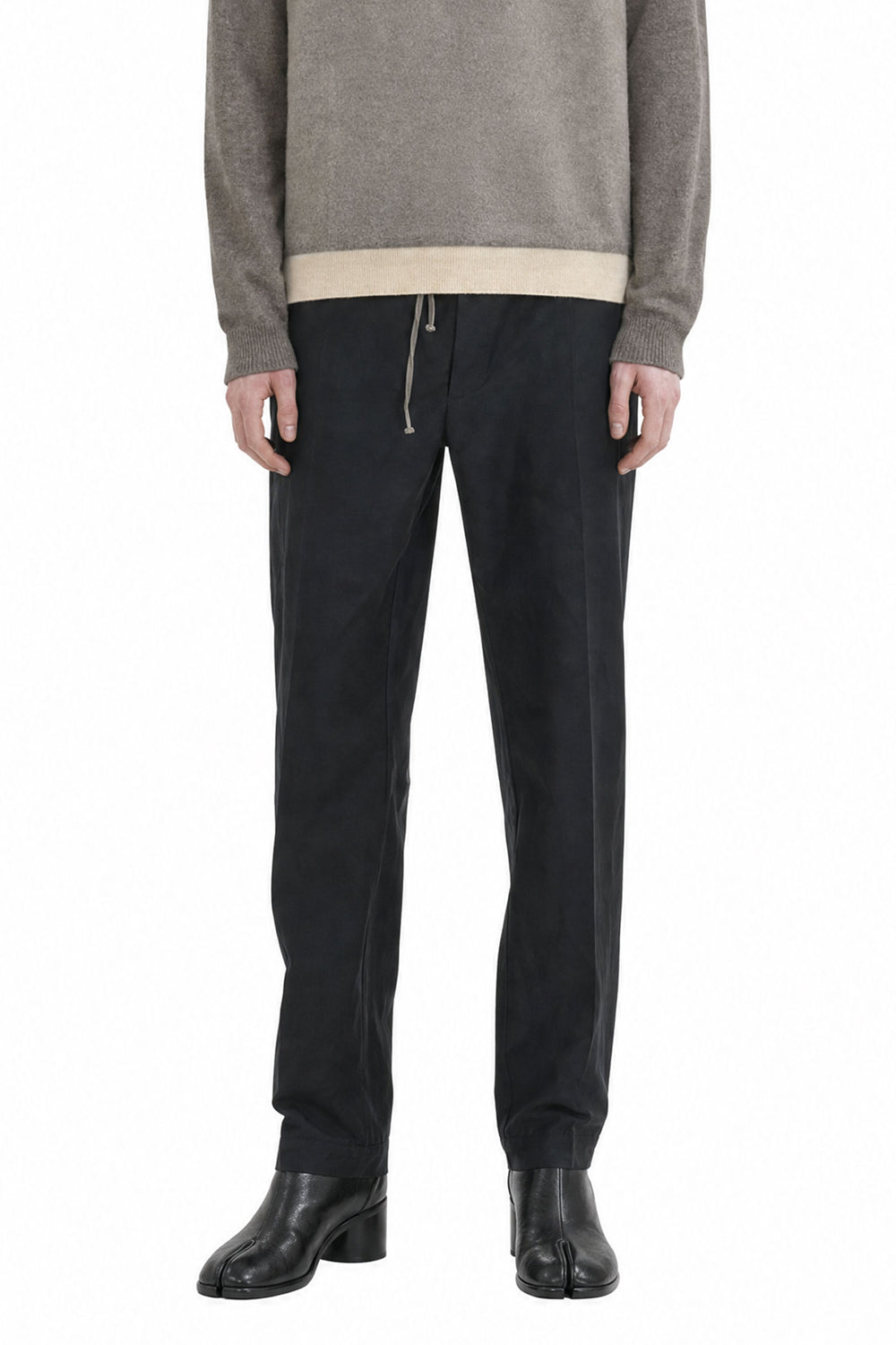 MAISON MARGIELA Cotton Nylon Silk Drawstring Trousers man