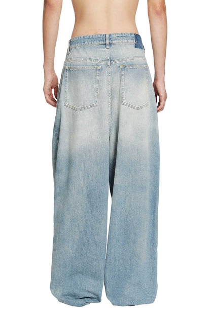 Wrap Denim Trousers