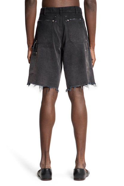 MAISON MARGIELA MAN BLACK SHORTS & SKIRTS