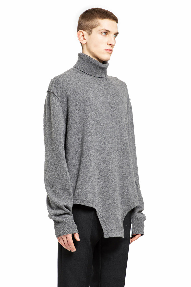 MAISON MARGIELA MAN GREY KNITWEAR