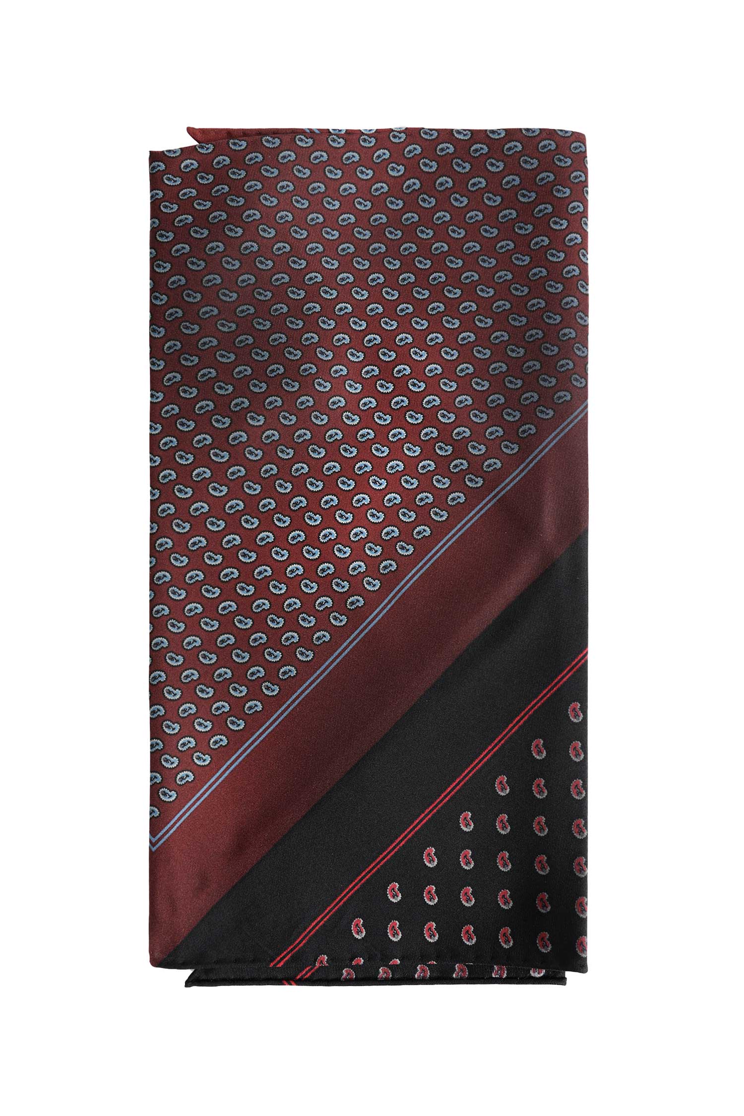 MAISON MARGIELA Reversible Paisley Silk Scarf man