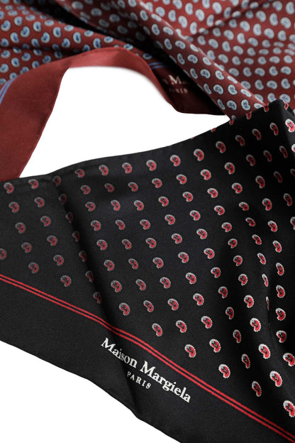 Reversible Paisley Silk Scarf