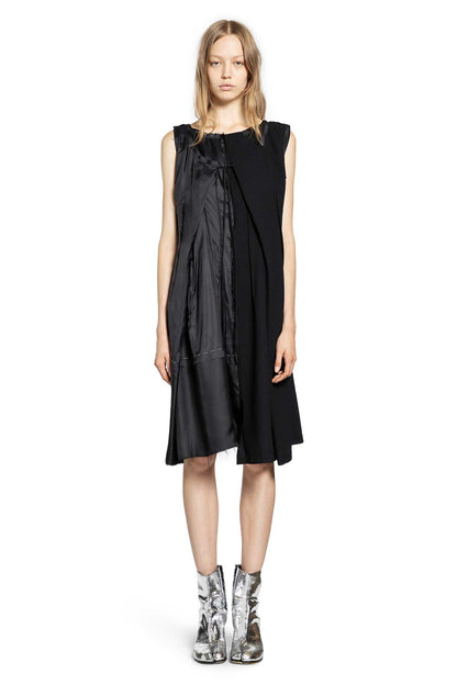 MAISON MARGIELA WOMAN BLACK DRESSES