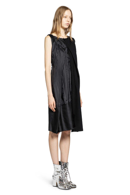 MAISON MARGIELA WOMAN BLACK DRESSES