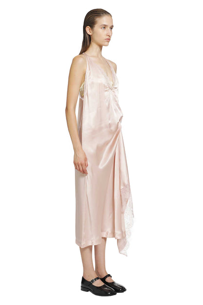 Silk Slip Midi Dress