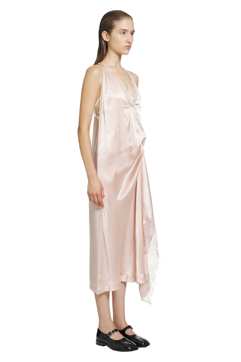 
              MAISON MARGIELA Silk Slip Midi Dress woman
            