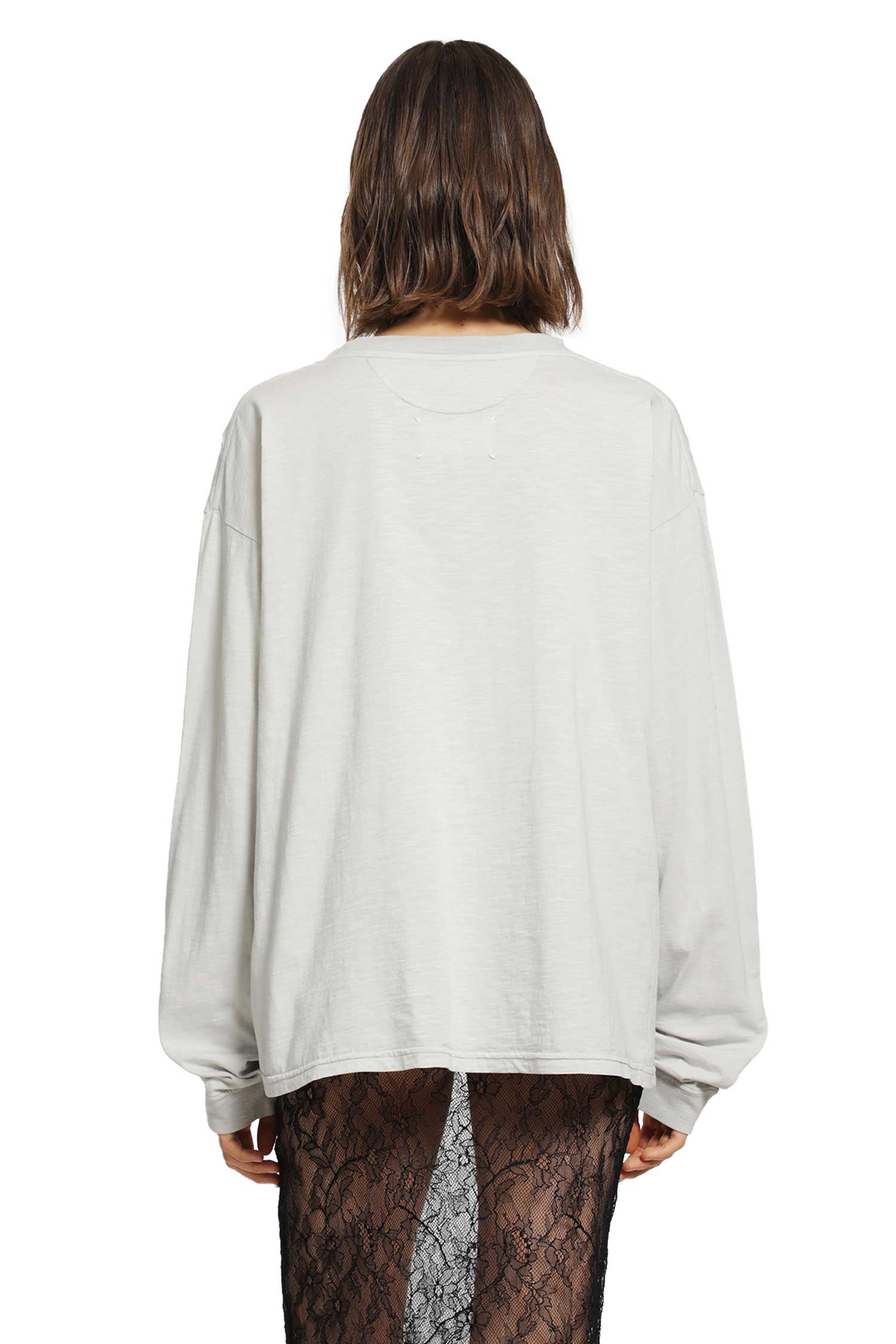 MAISON MARGIELA Signature Numeric Cotton T-Shirt woman