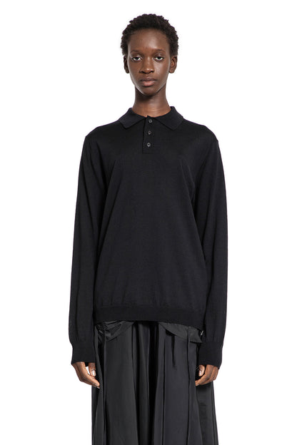 Antonioli MAISON MARGIELA WOMAN BLACK T-SHIRTS & TANK TOPS