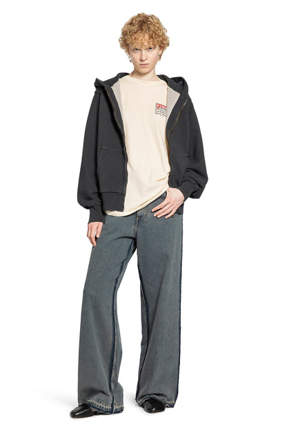 MAISON MARGIELA WOMAN BLUE SWEATSHIRTS