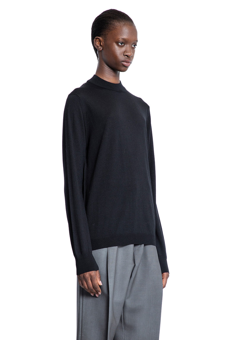 MAISON MARGIELA WOMAN BLACK KNITWEAR