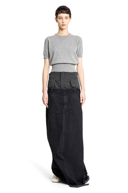 MAISON MARGIELA WOMAN GREY KNITWEAR