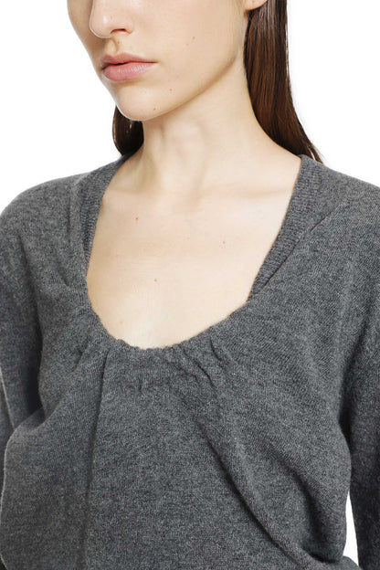 Twisted Knit Crewneck Sweater