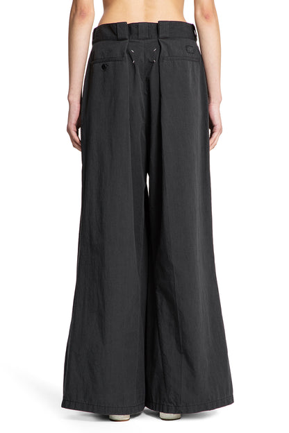 MAISON MARGIELA WOMAN BLACK TROUSERS