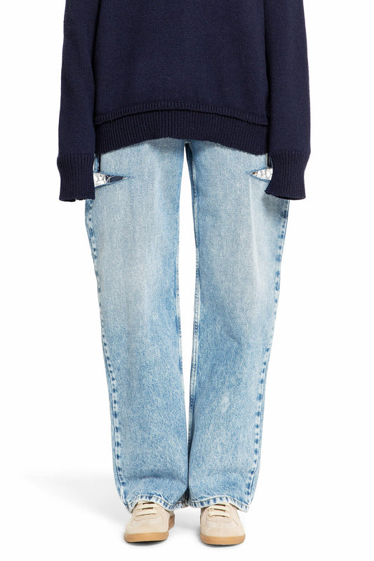 MAISON MARGIELA WOMAN BLUE JEANS