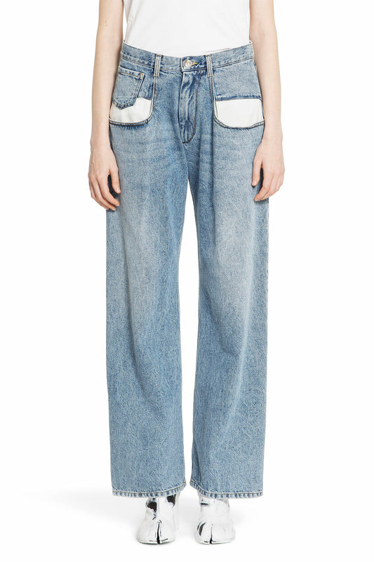 MAISON MARGIELA WOMAN BLUE JEANS