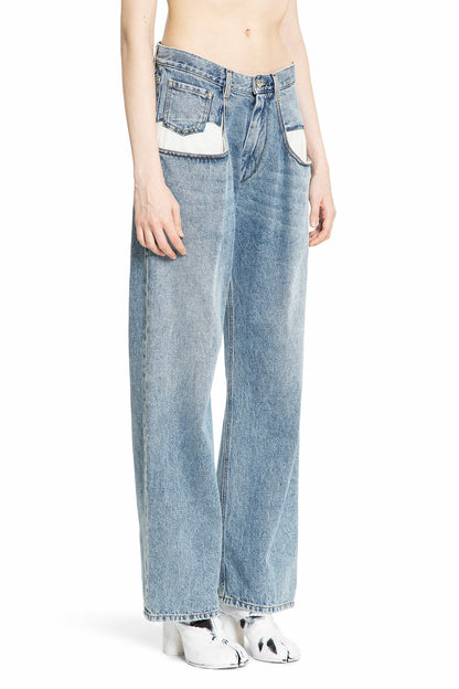 MAISON MARGIELA WOMAN BLUE JEANS