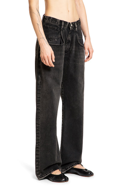 MAISON MARGIELA WOMAN BLACK JEANS