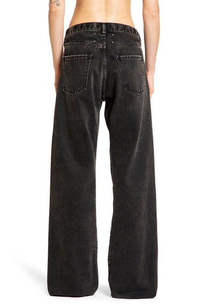 MAISON MARGIELA WOMAN BLACK JEANS