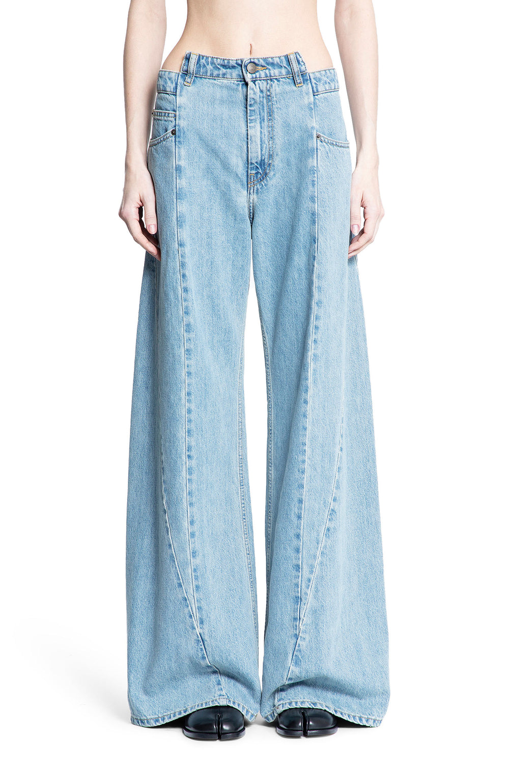 MAISON MARGIELA WOMAN BLUE JEANS